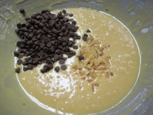 Crystallized Ginger, Dark Chocolate & Lime Blondies, www.goodfoodgourmet.com