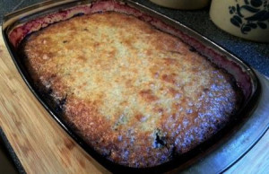 One Recipe, Two Desserts: Part 1 Perfectly Juicy Blueberry Cobbler. www.goodfoodgourmet.com