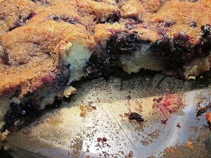 One Recipe, Two Blueberry Desserts: Part 2 Blueberry Buckle, www.goodfoodgourmet.com