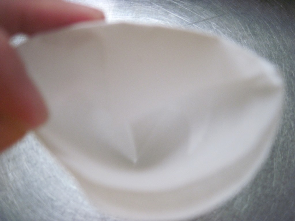 fold the parchment tips into the bag and form a tight crease – Good ...